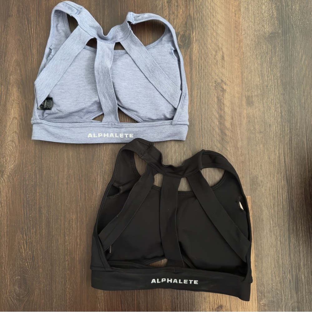 Alphalete Trinity bras bundle